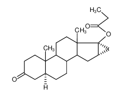 Propionic acid (5S,16S,17S)-10,13-dimethyl-3-oxo-hexadecahydro-cyclopropa[16,17]cyclopenta[a]phenanthren-17-yl ester CAS:38939-11-6 manufacturer & supplier