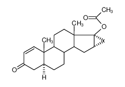 Acetic acid (5S,16S,17S)-10,13-dimethyl-3-oxo-3,4,5,6,7,8,9,10,11,12,14,15,16,20-tetradecahydro-13H-cyclopropa[16,17]cyclopenta[a]phenanthren-17-yl ester CAS:38939-21-8 manufacturer & supplier