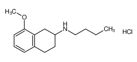 N-butyl-8-methoxy-1,2,3,4-tetrahydronaphthalen-2-amine hydrochloride CAS:3894-45-9 manufacturer & supplier