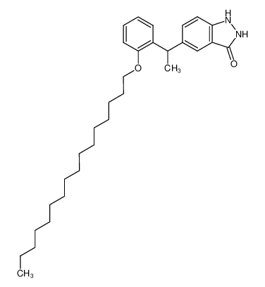 5-[1-(2-hexadecyloxy-phenyl)-ethyl]-1,2-dihydro-indazol-3-one CAS:38944-35-3 manufacturer & supplier