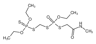 Dithiophosphoric acid S-(diethoxy-thiophosphorylsulfanylmethyl) ester O-ethyl ester S'-methylcarbamoylmethyl ester CAS:38945-37-8 manufacturer & supplier