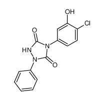 4-(4-chloro-3-hydroxy-phenyl)-1-phenyl-[1,2,4]triazolidine-3,5-dione CAS:3895-18-9 manufacturer & supplier