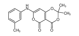 2,2-dimethyl-7-(3-methyl-anilino)-pyrano[4,3-d][1,3]dioxine-4,5-dione CAS:3895-65-6 manufacturer & supplier