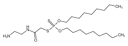 Dithiophosphoric acid S-[(2-amino-ethylcarbamoyl)-methyl] ester O,O'-dinonyl ester CAS:38952-54-4 manufacturer & supplier