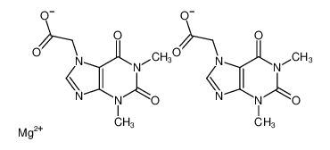 magnesium,2-(1,3-dimethyl-2,6-dioxopurin-7-yl)acetate CAS:38953-16-1 manufacturer & supplier