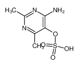 sulfuric acid 4-amino-2,6-dimethyl-pyrimidin-5-yl ester CAS:38953-44-5 manufacturer & supplier