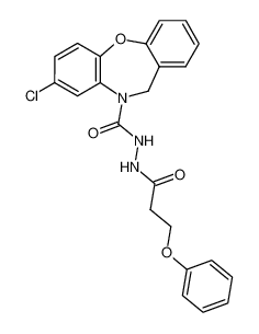 8-chloro-11H-dibenzo[b,f][1,4]oxazepine-10-carboxylic acid N'-(3-phenoxy-propionyl)-hydrazide CAS:38955-26-9 manufacturer & supplier