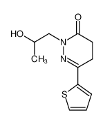 2-(2-Hydroxy-propyl)-6-thiophen-2-yl-4,5-dihydro-2H-pyridazin-3-one CAS:38957-23-2 manufacturer & supplier