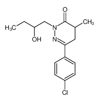 6-(4-chloro-phenyl)-2-(2-hydroxy-butyl)-4-methyl-4,5-dihydro-2H-pyridazin-3-one CAS:38957-27-6 manufacturer & supplier