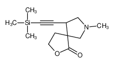 (5R,9R)-7-Methyl-9-[(trimethylsilyl)ethynyl]-2-oxa-7-azaspiro[4.4 ]nonan-1-one CAS:389578-64-7 manufacturer & supplier