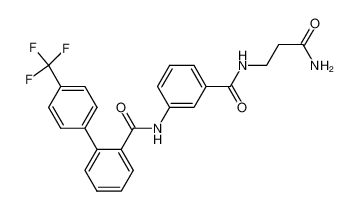 N-(2-aminocarbonylethyl)-3-(4'-trifluoromethylbiphenyl-2-carbonyl-amino)-benzoic acid amide CAS:389602-33-9 manufacturer & supplier