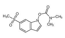 6-(methylsulfonyl)-1H-indol-1-yl dimethylcarbamate CAS:389609-59-0 manufacturer & supplier