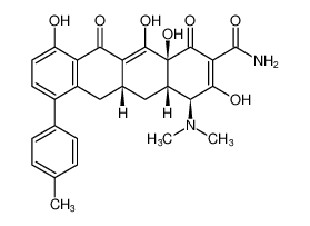 (4S,4aS,5aR,12aS)-4-(dimethylamino)-3,10,12,12a-tetrahydroxy-1,11-dioxo-7-(p-tolyl)-1,4,4a,5,5a,6,11,12a-octahydrotetracene-2-carboxamide CAS:389623-95-4 manufacturer & supplier