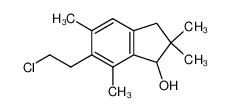 6-(2-Chloro-ethyl)-2,2,5,7-tetramethyl-indan-1-ol CAS:38963-15-4 manufacturer & supplier