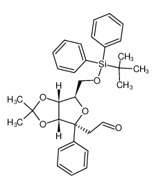 [(3aR,4S,6R,6aR)-6-(tert-Butyl-diphenyl-silanyloxymethyl)-2,2-dimethyl-4-phenyl-tetrahydro-furo[3,4-d][1,3]dioxol-4-yl]-acetaldehyde CAS:389633-46-9 manufacturer & supplier