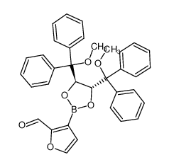 (4R,5R)-3-[4,5-bis(methoxydiphenyl-methyl)-1,3,2-dioxaborolan-2-yl]furan-2-carbaldehyde CAS:389634-41-7 manufacturer & supplier