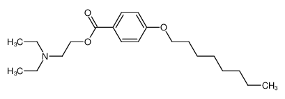 4-Octoxybenzoesaeurediethylaminoethylester CAS:38973-76-1 manufacturer & supplier