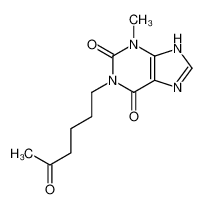 1-(5-Ketohexyl)-3-methyl Xanthine CAS:38975-46-1 manufacturer & supplier