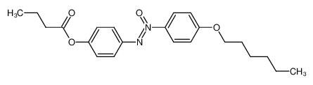 Butyric acid 4-(4-hexyloxy-phenyl-ONN-azoxy)-phenyl ester CAS:38978-60-8 manufacturer & supplier