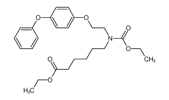 ethyl N-[2-(4-phenoxyphenoxy)ethyl]-N-(5-ethoxycarbonylpentyl)carbamate CAS:389796-15-0 manufacturer & supplier