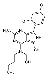 4-(N-butyl-N-ethylamino)-7-(2,4-dichlorophenyl)-2,5-dimethylpyrrolo[3,4-d]pyrimidine CAS:389796-24-1 manufacturer & supplier