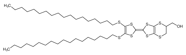 (2-(4,5-bis(octadecylthio)-1,3-dithiol-2-ylidene)-5,6-dihydro-[1,3]dithiolo[4,5-b][1,4]dithiin-5-yl)methanol CAS:389798-98-5 manufacturer & supplier