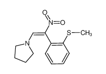 (E)-1-(1-pyrrolidinyl)-2-nitro-2-[2-(methylthio)phenyl]ethene CAS:389838-02-2 manufacturer & supplier