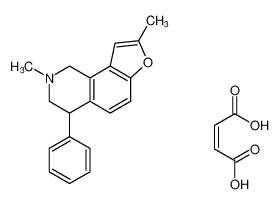 2,8-dimethyl-4-phenyl-1,2,3,4-tetrahydrofuro[2,3-h]isoquinoline maleate CAS:389844-39-7 manufacturer & supplier