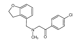 1-(4-chlorophenyl)-2-(((2,3-dihydrobenzofuran-4-yl)methyl)(methyl)amino)ethan-1-one CAS:389845-50-5 manufacturer & supplier