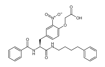 (S)-2-(4-(2-benzamido-3-oxo-3-((4-phenylbutyl)amino)propyl)-2-nitrophenoxy)acetic acid CAS:389846-79-1 manufacturer & supplier