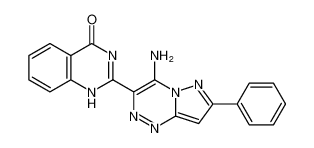 2-(4-amino-7-phenylpyrazolo[5,1-c][1,2,4]triazin-3-yl)quinazolin-4(1H)-one CAS:389860-47-3 manufacturer & supplier