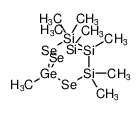 1,3,3,4,5,5,8,8-octamethyl-2,6,7-triselena-3,4,5,8-tetrasila-1-germabicyclo[2.2.2]octane CAS:389884-21-3 manufacturer & supplier