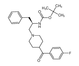 {(R)-1-benzyl-2-[4-(4-fluoro-benzoyl)-piperidin-1-yl]-ethyl}-carbamic acid tert-butyl ester CAS:389891-23-0 manufacturer & supplier