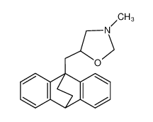 5-(10H-9,10-ethano-anthracen-9-ylmethyl)-3-methyl-oxazolidine CAS:38990-55-5 manufacturer & supplier