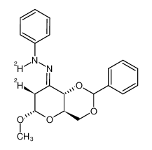 1-((4aR,6S,7S,8aS)-6-methoxy-2-phenyltetrahydropyrano[3,2-d][1,3]dioxin-8(4H)-ylidene-7-d)-2-phenylhydrazine-2-d CAS:38993-25-8 manufacturer & supplier