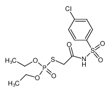 Thiophosphoric acid S-[2-(4-chloro-benzenesulfonylamino)-2-oxo-ethyl] ester O,O'-diethyl ester CAS:38995-05-0 manufacturer & supplier