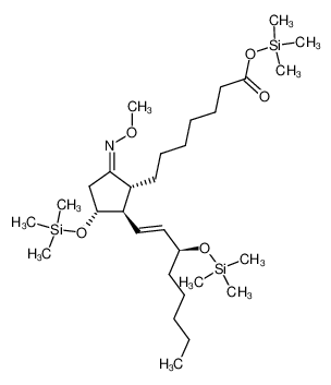 trimethylsilyl 7-((1R,2R,3R,Z)-5-(methoxyimino)-3-((trimethylsilyl)oxy)-2-((S,E)-3-((trimethylsilyl)oxy)oct-1-en-1-yl)cyclopentyl)heptanoate CAS:39003-22-0 manufacturer & supplier