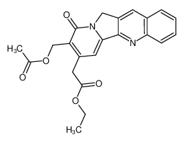 (8-acetoxymethyl-9-oxo-9,11-dihydro-indolizino[1,2-b]quinolin-7-yl)-acetic acid ethyl ester CAS:39008-07-6 manufacturer & supplier