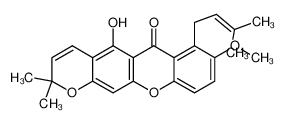 5-hydroxy-8-methoxy-2,2-dimethyl-7-(3-methylbut-2-enyl)pyrano[3,2-b]xanthen-6-one CAS:39011-96-6 manufacturer & supplier