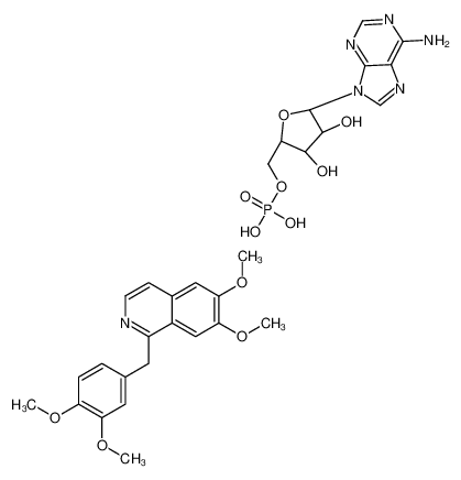 [(2R,3R,4R)-5-(6-aminopurin-9-yl)-3,4-dihydroxyoxolan-2-yl]methyl dihydrogen phosphate,1-[(3,4-dimethoxyphenyl)methyl]-6,7-dimethoxyisoquinoline CAS:39024-96-9 manufacturer & supplier