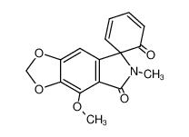 8'-methoxy-6'-methyl-spiro[cyclohexa-3,5-diene-1,5'-[1,3]dioxolo[4,5-f]isoindole]-2,7'-dione CAS:39025-37-1 manufacturer & supplier