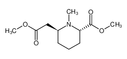 (2S,6S)-6-Methoxycarbonylmethyl-1-methyl-piperidine-2-carboxylic acid methyl ester CAS:39025-46-2 manufacturer & supplier