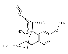 4,5α-epoxy-6ξ-isothiocyanato-3-methoxy-17-methyl-morphin-7-en-14-ol CAS:39025-47-3 manufacturer & supplier