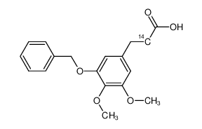 3-(3-Benzyloxy-4.5-dimethoxyphenyl)-(2-14C)-propionsaeure CAS:39025-88-2 manufacturer & supplier