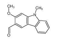 2-methoxy-9-methyl-9H-carbazole-3-carbaldehyde CAS:39027-89-9 manufacturer & supplier