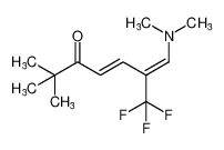 (4E,6E)-7-(dimethylamino)-2,2-dimethyl-6-(trifluoromethyl)hepta-4,6-dien-3-one CAS:390357-94-5 manufacturer & supplier