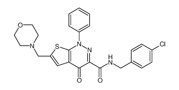 N-(4-chlorobenzyl)-6-(morpholinomethyl)-4-oxo-1-phenyl-1,4-dihydrothieno[2,3-c]pyridazine-3-carboxamide CAS:390360-24-4 manufacturer & supplier