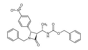 benzyl ((S)-1-((2S,3R)-1-benzyl-2-(4-nitrophenyl)-4-oxoazetidin-3-yl)ethyl)carbamate CAS:390367-92-7 manufacturer & supplier