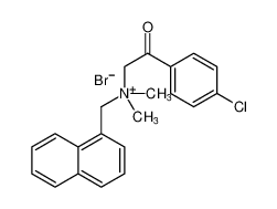 2-(4-chlorophenyl)-N,N-dimethyl-N-(naphthalen-1-ylmethyl)-2-oxoethan-1-aminium bromide CAS:390368-79-3 manufacturer & supplier