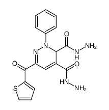 1,6-Dihydro-1-phenyl-3-(2-thienoyl)pyridazine-5,6-dicarboxydihydrazide CAS:390375-72-1 manufacturer & supplier